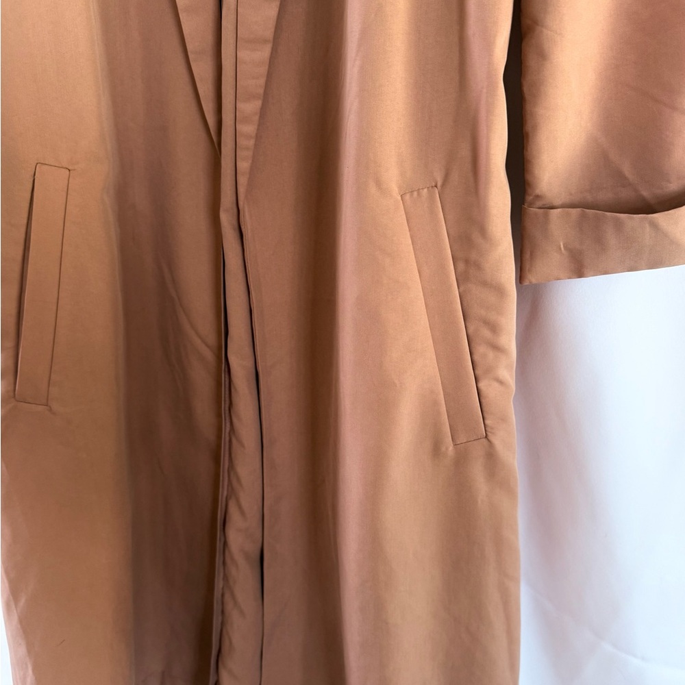 H&M | DIVIDED Modal-blend trenchcoat - Pink Beige - Picture 13 of 15